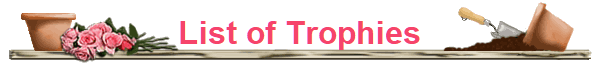 List of Trophies